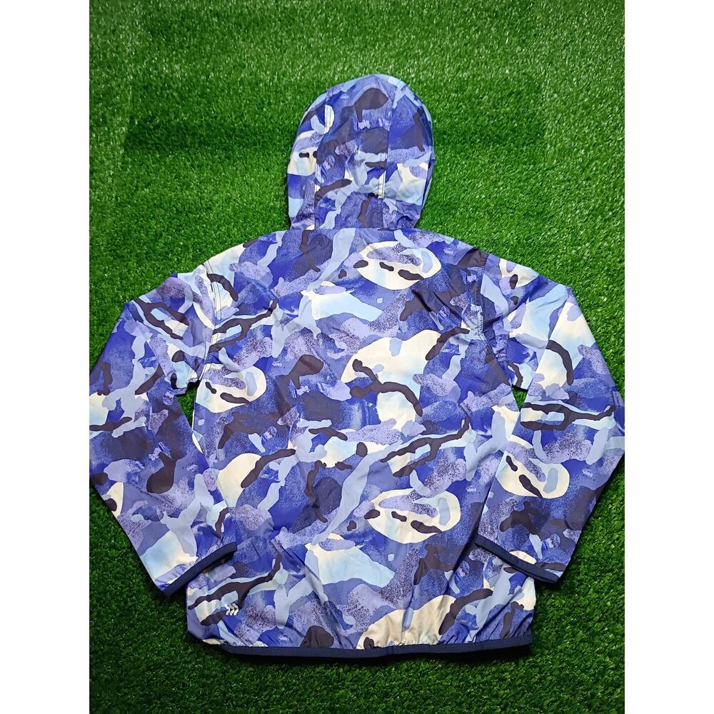 All in Motion Boys' Blue Abstract Camo Windbreaker - NWT med - Picture 7 of 7